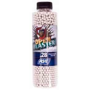 Open blaster BIO kugle - 0,28g 3300 stk.