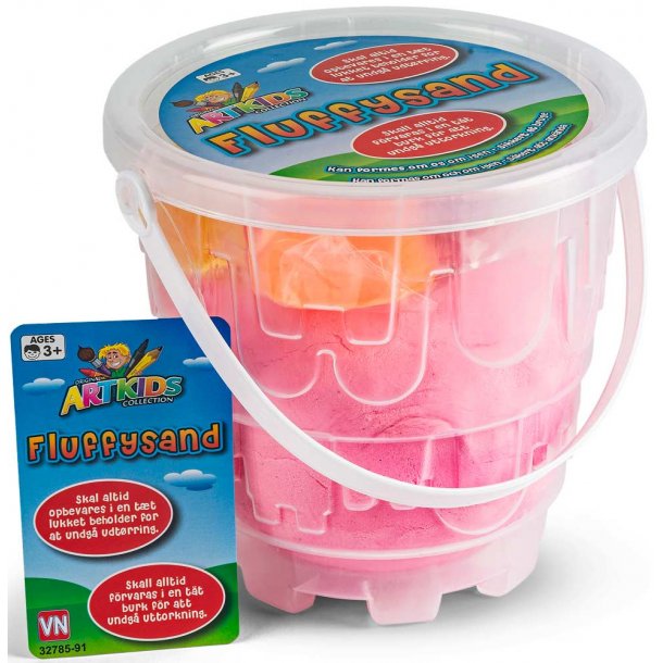 Fluffysand 1 kg. - pink