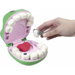 Modellervoks Krokodille Tandlge