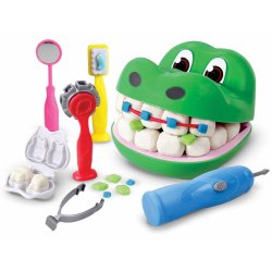 Modellervoks Krokodille Tandlge