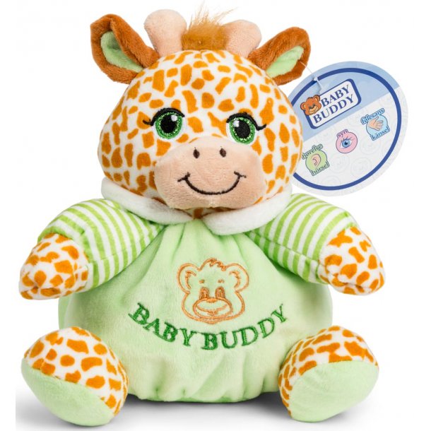 Baby Buddy beanbag giraf med rangle