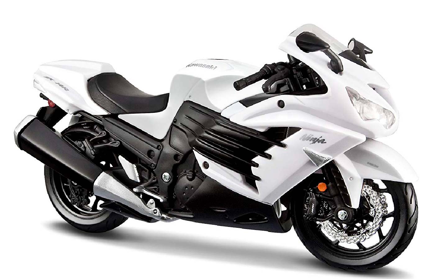 Ninja ZX 14R motorcykel i 1:12