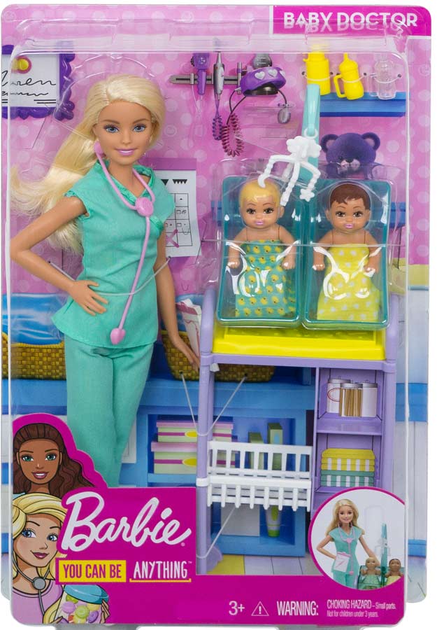 Editor praktiseret Diplomat Barbie børnelæge med tilbehør - Køb barbie dukker her