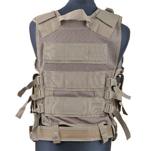 Taktisk Kampvest - Tan