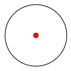 Rdpunktssigte  30 mm