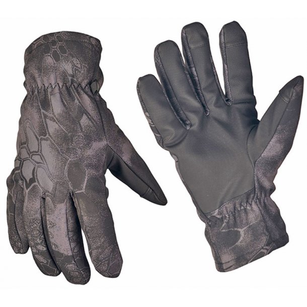 Mil-Tec softshell Mandra night handsker