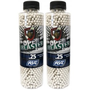 Open blaster BIO kugle - 0,25g 6600 stk.