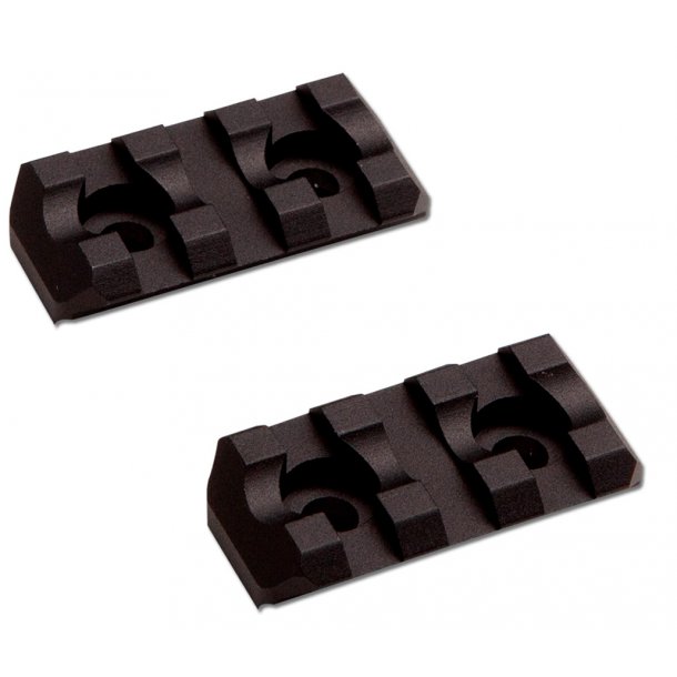 M-lok rails - 3 slots