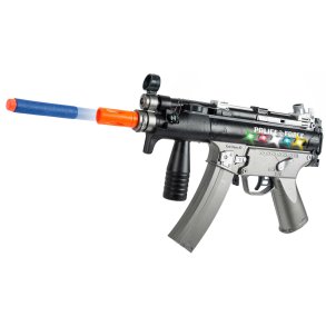 Politi swat gevr med lyd og lys