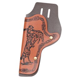 Cowboyrevolver i metall