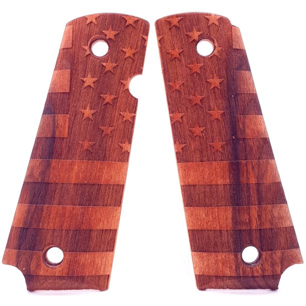 Colt M1911 grebskaller valnddetr - Stars &amp; Stripes