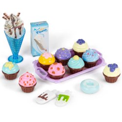 Legemad isdesserter og muffins