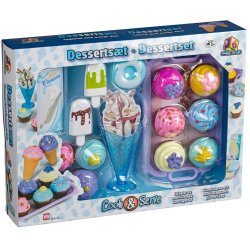 Legemad isdesserter og muffins