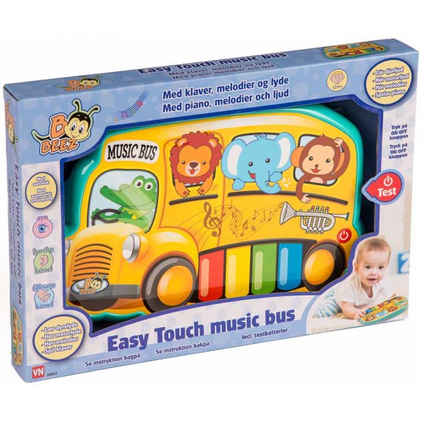 B Beez Musik bus med lyd og musik