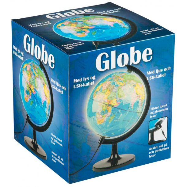 Globus med lys