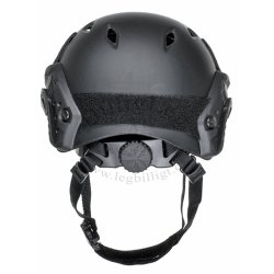 Fast helmet Emerson black - justerbar