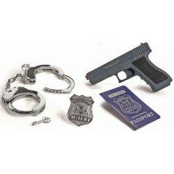 Politist med lyd og tilbehr