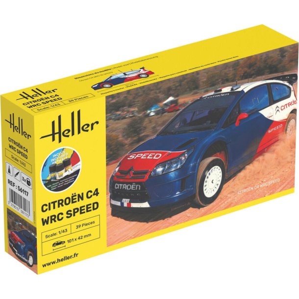 Heller Citron C4 WRC - 1:43 startst