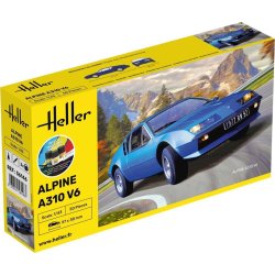 Heller Renault Alpine A310 modelbil - 1:43 startst