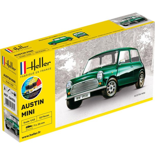 Heller Mini - Modelbil 1:43 startst