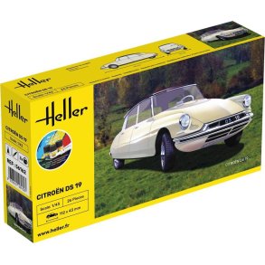 HELLER Citron DS 19 - Modelbil 1:43 startst