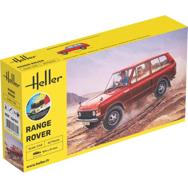 Heller Range Rover - Modelbil 1:43 startst