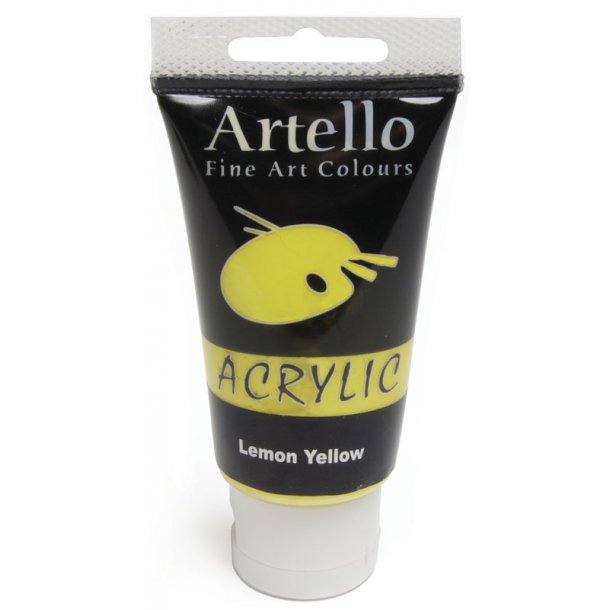 Artello akrylmaling 75 ml - Lemon yellow