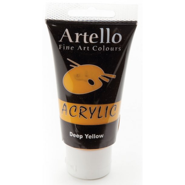 Artello akrylmaling 75 ml - Deep yellow