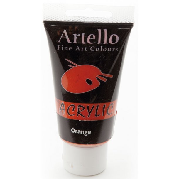 Artello akrylmaling 75 ml - Orange