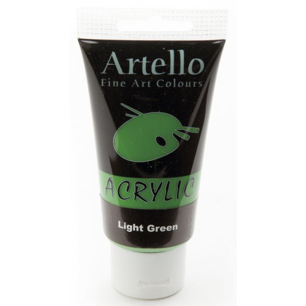 Artello akrylmaling 75 ml - Light Green