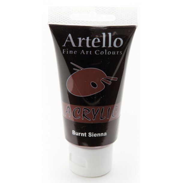 Artello akrylmaling 75 ml - Burnt Sienna