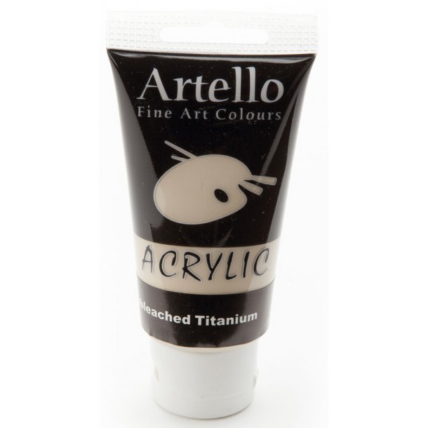 Artello akrylmaling 75 ml - Unbleached Titanium