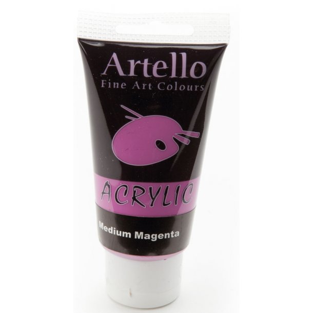 Artello akrylmaling 75 ml - Medium Magenta