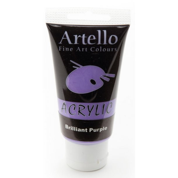 Artello akrylmaling 75 ml - Brilliant purple