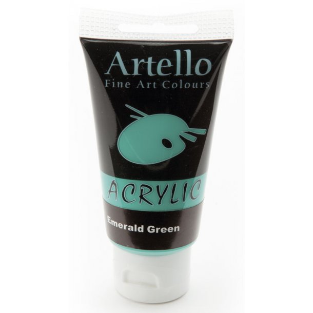 Artello akrylmaling 75 ml - Emerald green