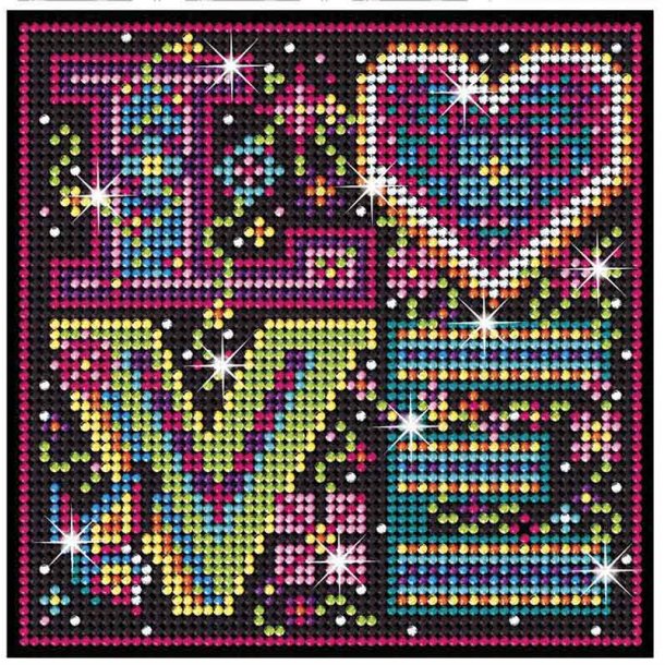 Diamond Art palietter - Love