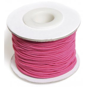 Elastiksnor 25 meter - Pink