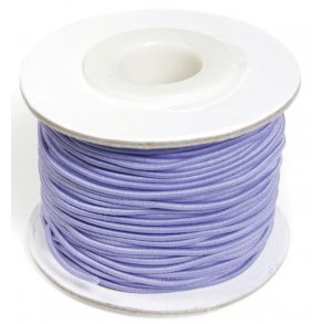 Elastiksnor 25 meter - lilla
