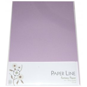 Fantasy A4 karton 10 stk 180 g - lys lilla