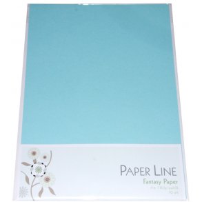 Fantasy A4 karton 10 stk 180 g - lysebl