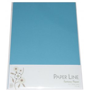 Fantasy A4 karton 10 stk 180 g - Turkis