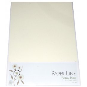 Fantasy A4 karton 10 stk 180 g - Creme farve