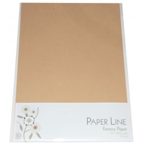 Fantasy A4 karton 10 stk 180 g - sand farve