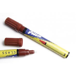 Filia glas / porslin blck - Brun