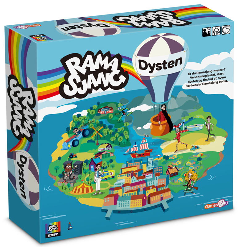 tilgive Monopol Forberedende navn Ramasjang Dysten - Børnequiz Spil - Køb hos BilligLeg