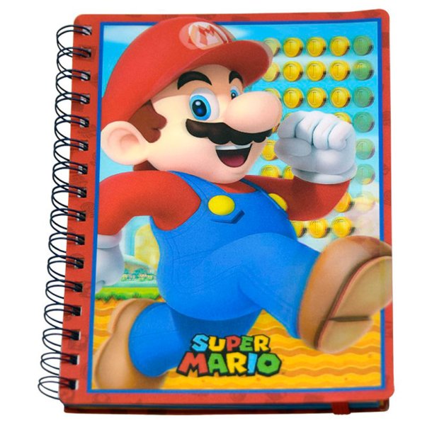 Super Mario notesbog