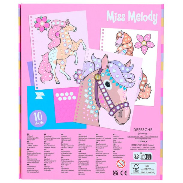 Miss Melody sticker you picture