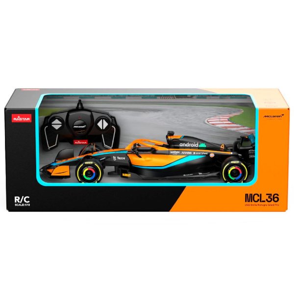 McLaren MCL36  Fjernstyret F1-bil fra Rastar