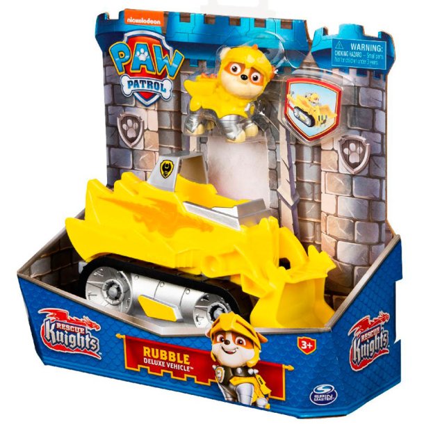 Paw Patrol knights - Rubble vehicle