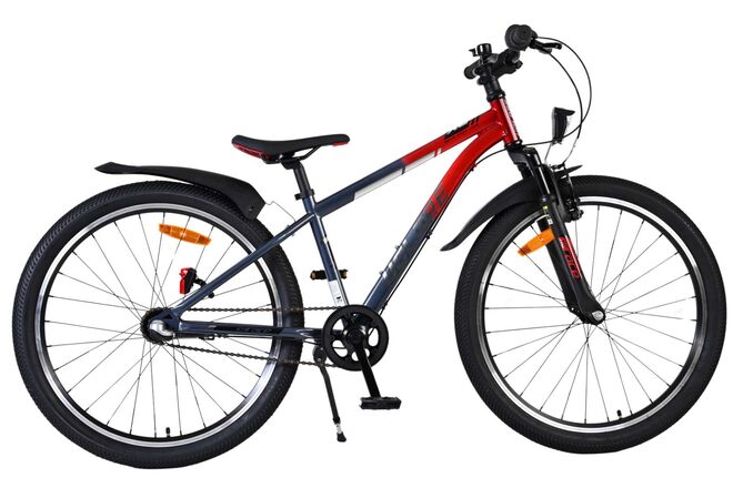 Volare XC Race 24′′ Juniorcykel – Rød/Grå - Shimano 3 gear